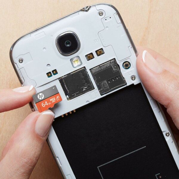 Micro SD Memory Card with Adaptor HP HFUD064-1V31A 64 GB - Image 2