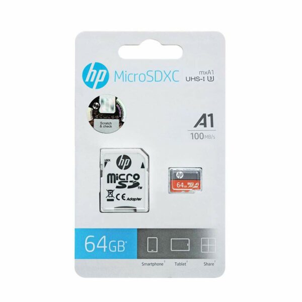 Micro SD Memory Card with Adaptor HP HFUD064-1V31A 64 GB - Image 4