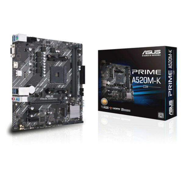 Motherboard Asus PRIME A520M-K AMD A520 - Image 2