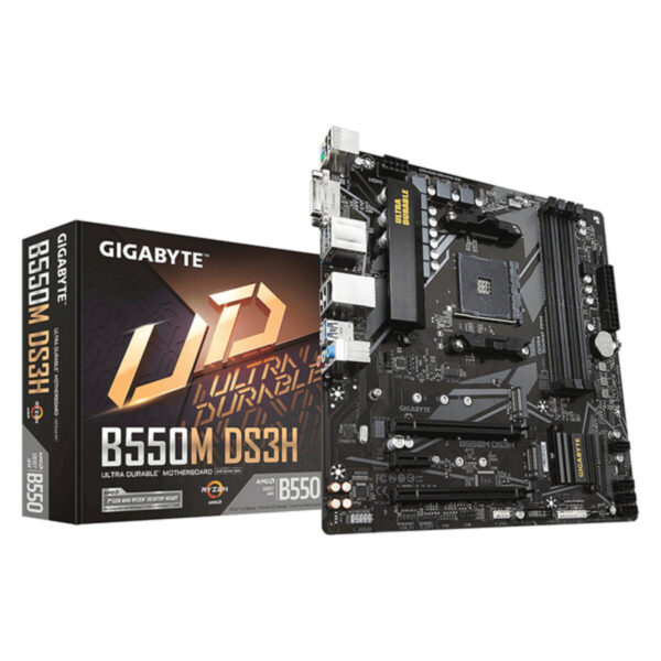 Motherboard Gigabyte B550M DS3H mATX DDR4 AM4 AMD B550 AMD AM4 - Image 2