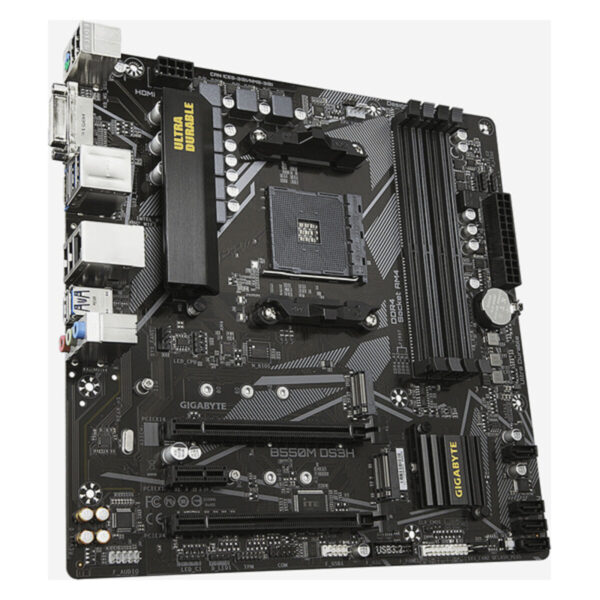 Motherboard Gigabyte B550M DS3H mATX DDR4 AM4 AMD B550 AMD AM4 - Image 4