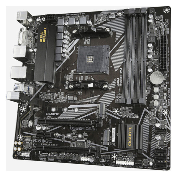 Motherboard Gigabyte B550M DS3H mATX DDR4 AM4 AMD B550 AMD AM4 - Image 5