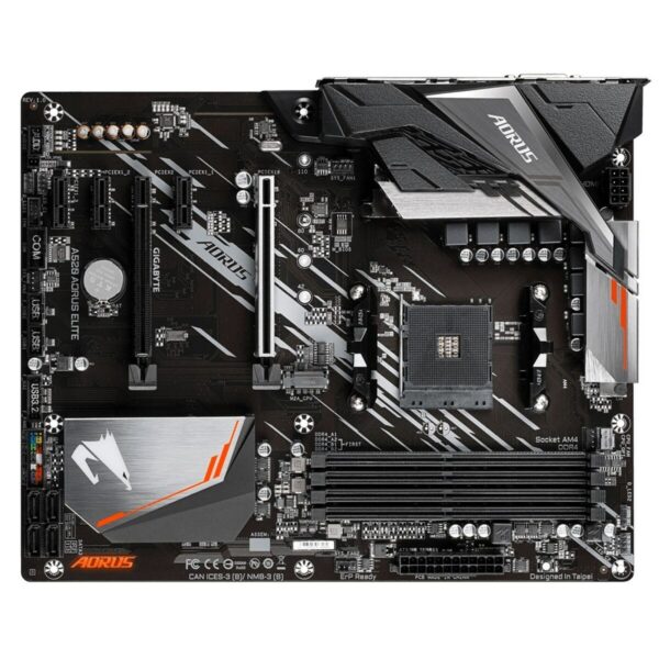 Motherboard Gigabyte A520 AORUS ELITE AMD A520 AMD AM4 - Image 2