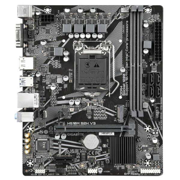 Motherboard Gigabyte H510M S2H V3 Intel® H470 Express INTEL H470 EXPRESS LGA 1200 - Image 5
