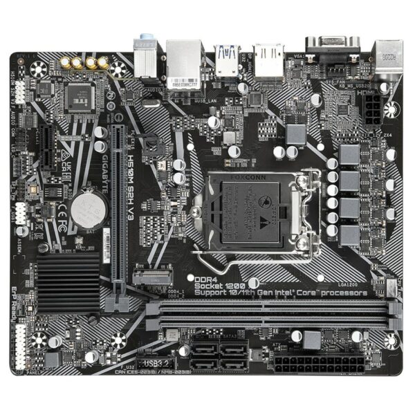 Motherboard Gigabyte H510M S2H V3 Intel® H470 Express INTEL H470 EXPRESS LGA 1200 - Image 3