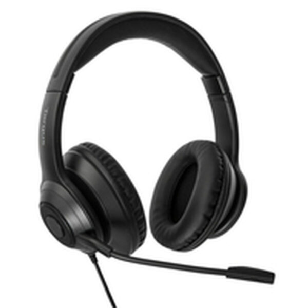 Headphones with Microphone Targus AEH102GL Black - Image 4