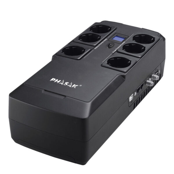 Uninterruptible Power Supply System Interactive UPS Phasak PH 9478 800 VA - Image 2