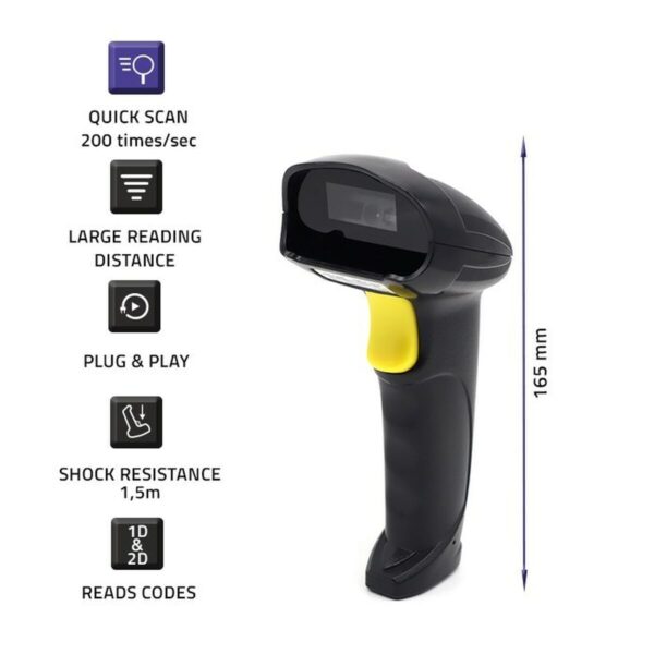 Portable Scanner Qoltec 50853 - Image 7