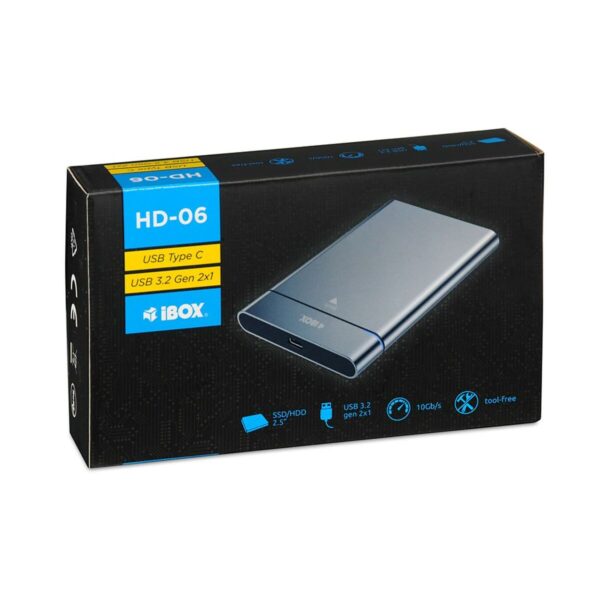 External Box Ibox IEUHDD6 Grey 2,5" - Image 2