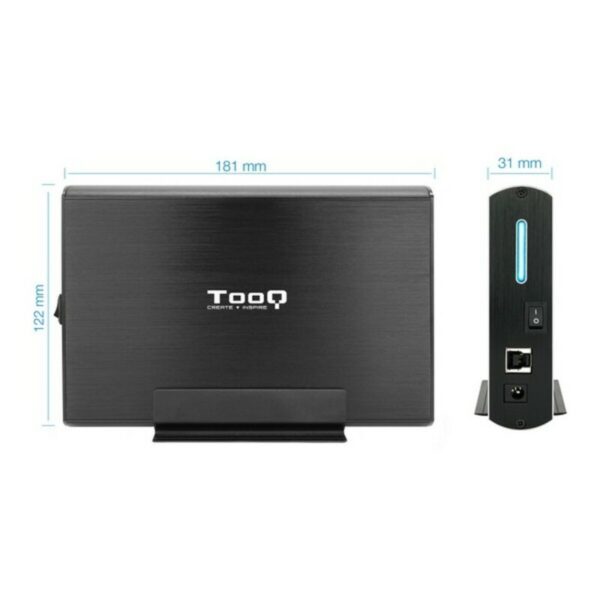 Hard drive case TooQ TQE-3531B 3,5" USB 3.0 Black 3,5" - Image 7