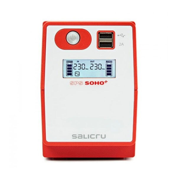 Off Line Uninterruptible Power Supply System UPS Salicru SPS 850 SOHO+ 480 W - Image 2