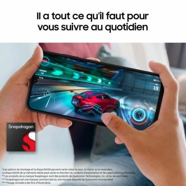 Smartphone Samsung SM-A057GZKUEUB Qualcomm Snapdragon 680 4 GB RAM Black - Image 6