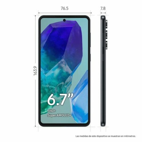 Smartphone Samsung Galaxy M55 5G 6,7" Octa Core 128 GB Black 8 GB RAM - Image 3