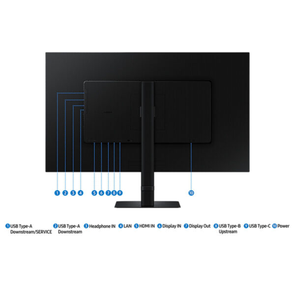 Gaming Monitor Samsung LS32D600UAUXEN Quad HD 32" 100 Hz - Image 3