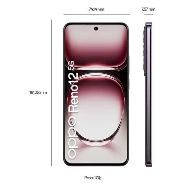 Smartphone Oppo Reno12 5G 6,7" 12 GB RAM 256 GB Brown Black Dual SIM - Image 4