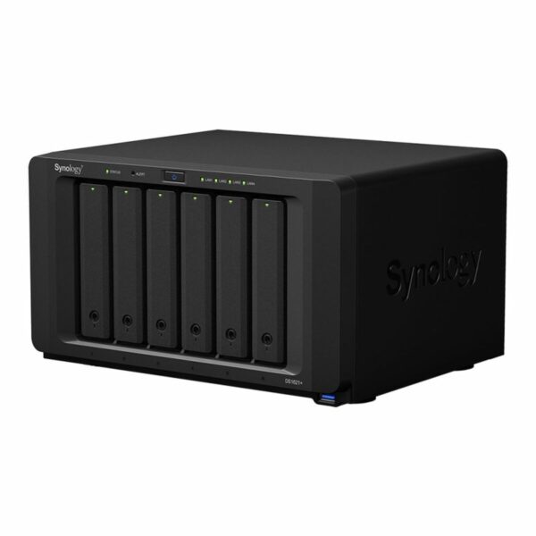 Network Storage Synology DS1621+ AMD Ryzen V1500B 25,2 db Black - Image 2
