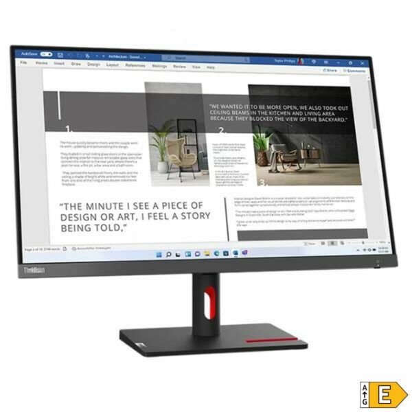 Monitor Lenovo ThinkVision S27i-30 27" Full HD 100 Hz - Image 2