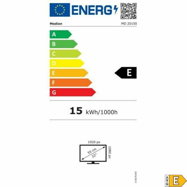 Monitor Medion 30036272 Full HD LCD 22" - Image 2