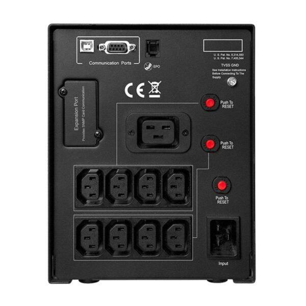 Uninterruptible Power Supply System Interactive UPS Cyberpower PR3000ELCDSL 2700 W - Image 3