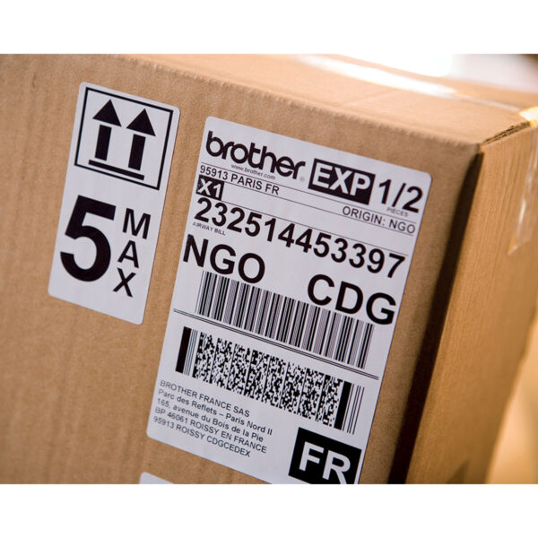 Label Printer Brother QL-1110NWBC Black/White - Image 4