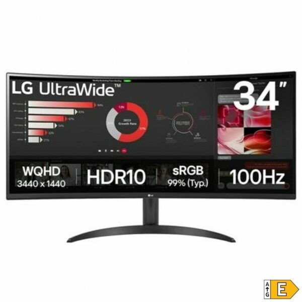 Monitor LG 34WR50QK-B Wide Quad HD 34" 100 Hz - Image 2