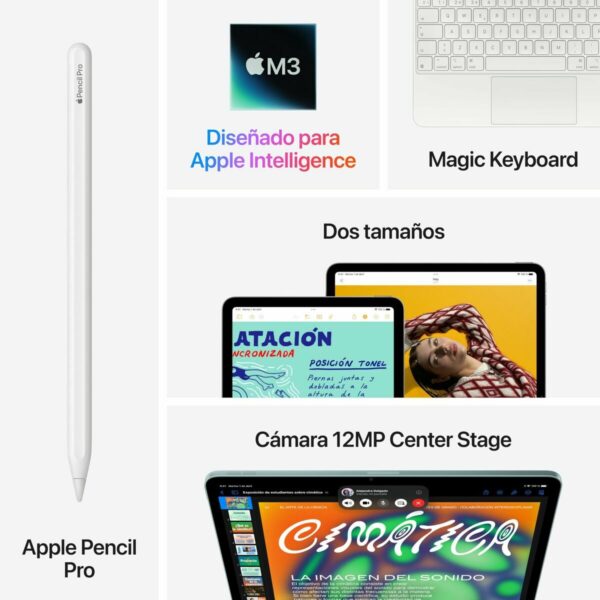 Tablet Apple iPad Air 11" 8 GB RAM 256 GB Grey M3 - Image 4