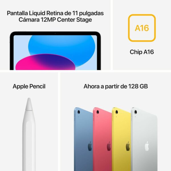 Tablet Apple IPAD 11 MD5A4TY/A 11" 512 GB Yellow - Image 3