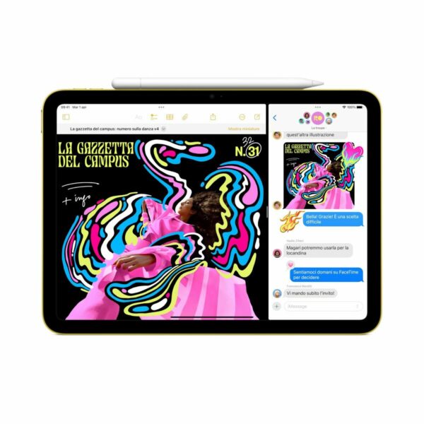 Tablet Apple iPad 2025 11th Blue 11" M1 256 GB - Image 2