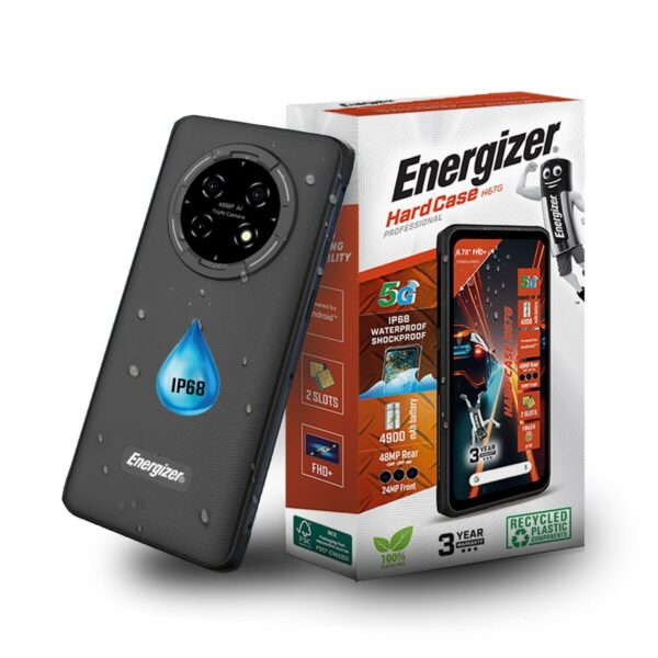 Mobile telephone for older adults Energizer H67GEU Octa Core 4 GB RAM 128 GB Black 6,78" - Image 8