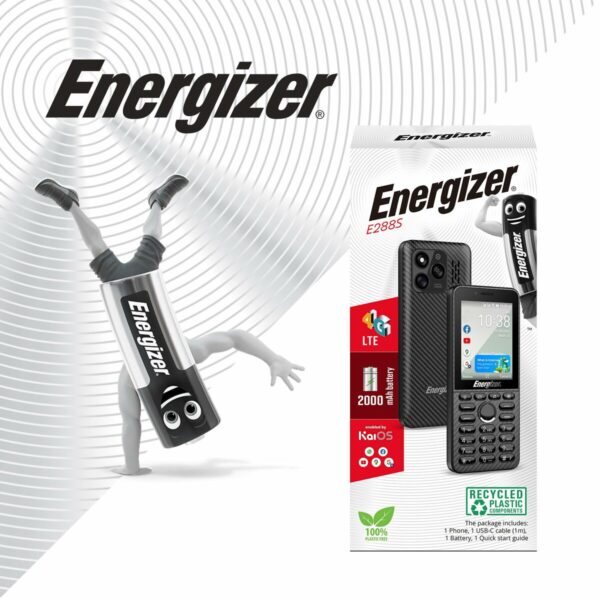 Mobile telephone for older adults Energizer E288S Quad Core 4 GB RAM Black - Image 6