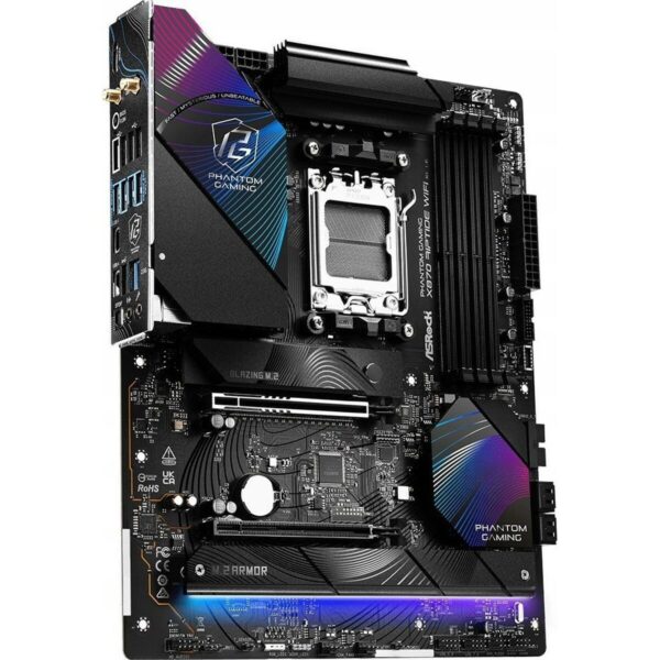 Motherboard ASRock X870 Riptide WiFi Intel Wi-Fi 6 AMD AM5 AMD X870 - Image 5
