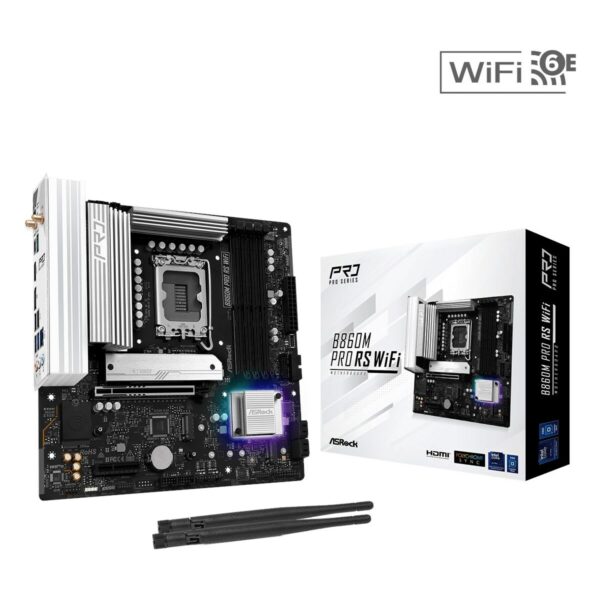 Motherboard ASRock B860M Pro RS WiFi Intel B860 LGA 1851 - Image 5