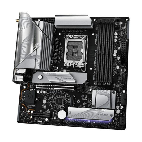 Motherboard ASRock B860M LiveMixer WiFi Intel B860 LGA 1851 - Image 4