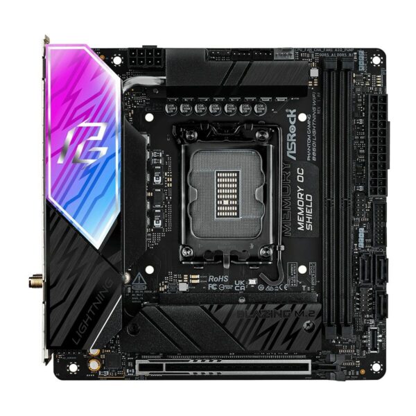 Motherboard ASRock B860I Lightning WiFi Intel B860 LGA 1851 - Image 2