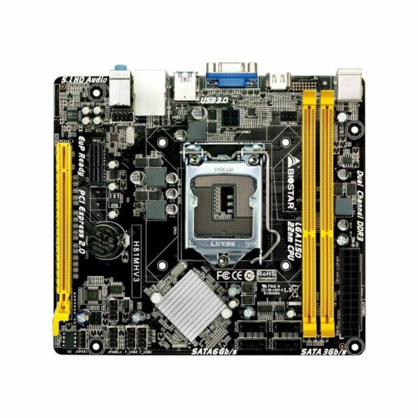 Motherboard Biostar H81MHV3 3.0 H81 Intel H81 LGA 1150 - Image 2