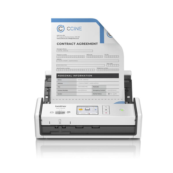 Duplex Colour Portable Scanner Brother 6-20 ppm