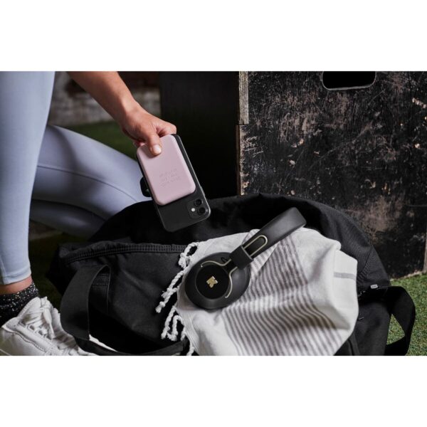 Power Bank with Wireless Charger Kreafunk Pink 5000 mAh - Image 5