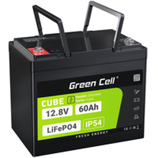 Battery for Uninterruptible Power Supply System UPS Green Cell LFPGC12V60AH 60 Ah 768 Wh - Image 2