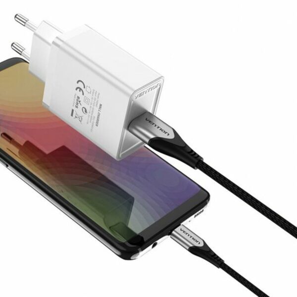 Wall Charger Vention FABW0-EU White - Image 3