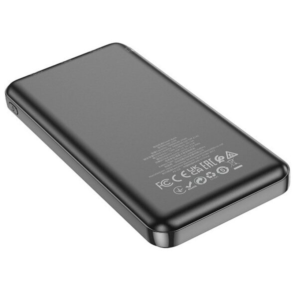 Powerbank Hoco J100 black Black 10000 mAh - Image 3