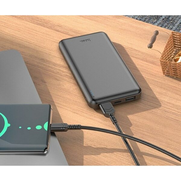 Powerbank Hoco J100 black Black 10000 mAh - Image 4