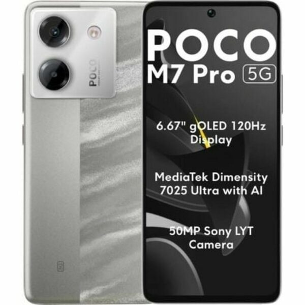 Smartphone Xiaomi 6,67" Octa Core 8 GB RAM 256 GB Silver
