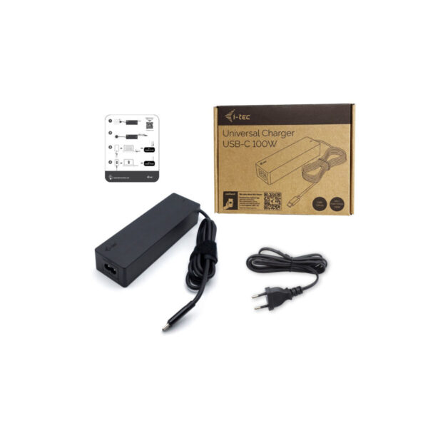 Portable charger i-Tec CHARGER-C100W Black - Image 2