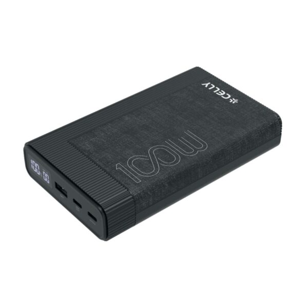 Powerbank Celly PBPD100W20000BK Black 20000 mAh - Image 2