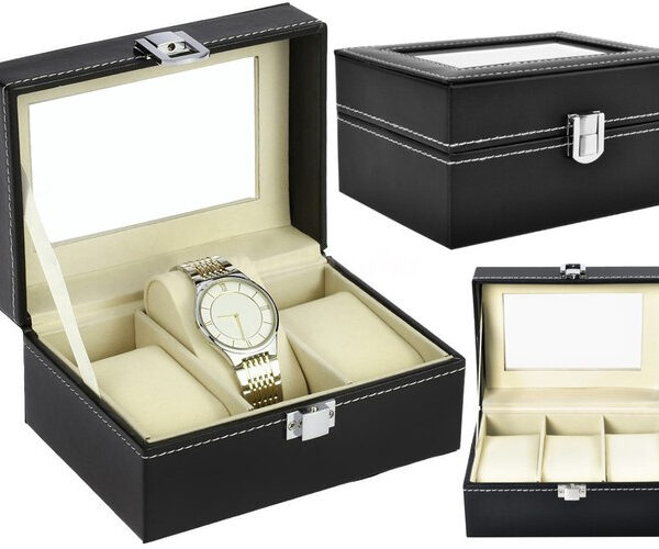 Watch organizer 3 compartments