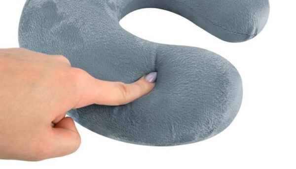 Travel pillow gray P7973 - Image 9